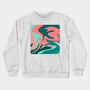 Minimalistic pattern symbiosis colours Crewneck Sweatshirt